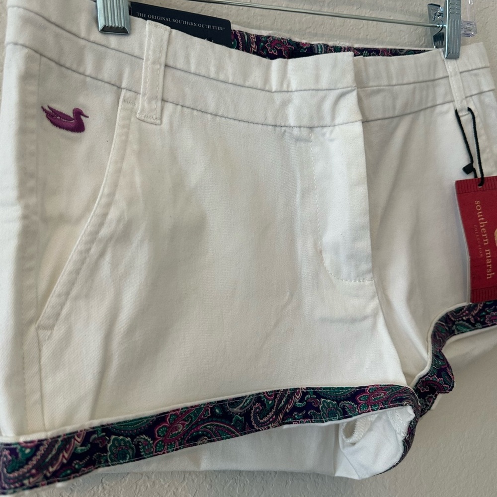 NWT Southern Marsh Brighton White 6 Women’s shorts - Picture 3 of 11